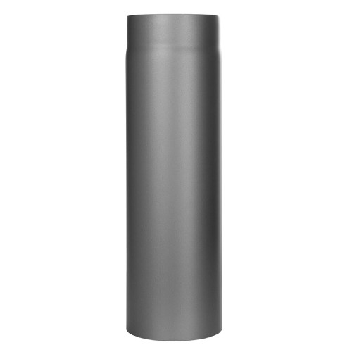 Kachelpijp - Lengte element 500 mm - grijs - Tecnovis Tec-Stahl