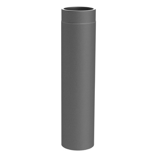 Kachelpijp - dubbelwandig - Lengte element 750 mm grijs - Tecnovis TEC-Protect