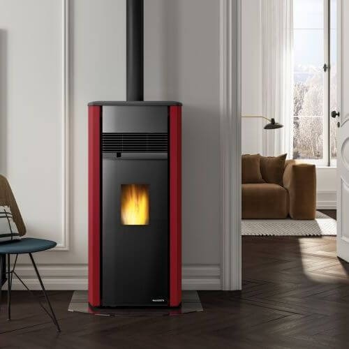 Voorbeeld: Pelletkachel Palazzetti Ecofire Aurora US Pro 2 | 12 kW