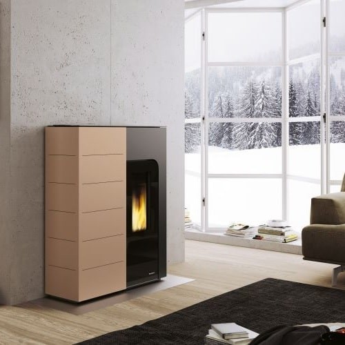 Voorbeeld: Pelletkachel Palazzetti Ecofire Ginger 9 kW