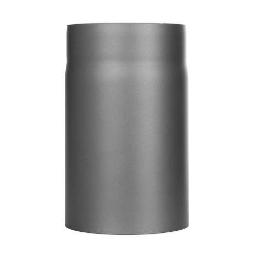 Kachelpijp - Lengte element 250 mm - grijs - Tecnovis Tec-Stahl