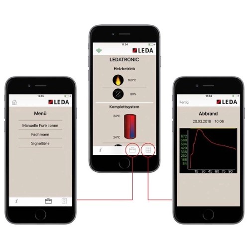 Kachel toebehoor Leda - LEDATRONIC LT3 WiFi voor SERA