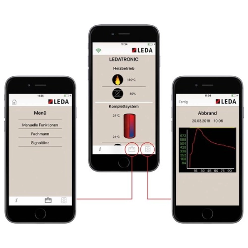 Kachel toebehoor Leda - LEDATRONIC LT3 WiFi voor VIDA