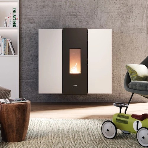 Voorbeeld: Pelletkachel Cadel Wall Plus 10 | 10 kW