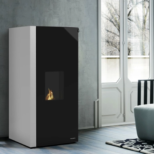 Pelletkachel Palazzetti Ecofire Dadò Idro 26 | 26 kW watervoerend