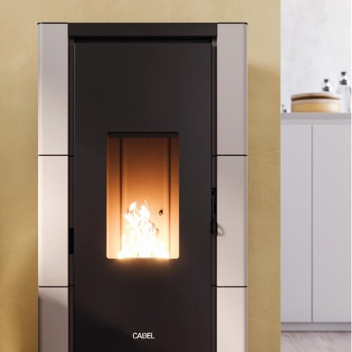 Voorbeeld: Pelletkachel Cadel Cristal 7 Up 7 kW