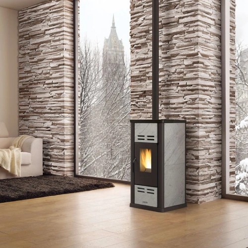 Voorbeeld: Pelletkachel La Nordica Extraflame Serafina Petra Evo 8 kW