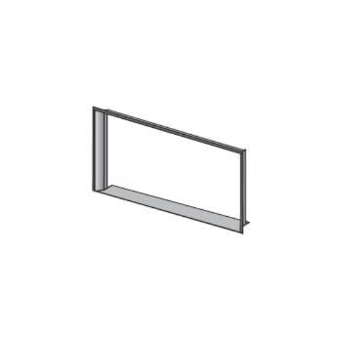 Kachel toebehoor Edilkamin - Uitlopende frames voor lambrisering (Flat 120)