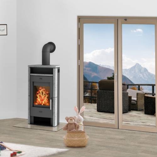 Voorbeeld: Houtkachel Fireplace Budapest 6 kW