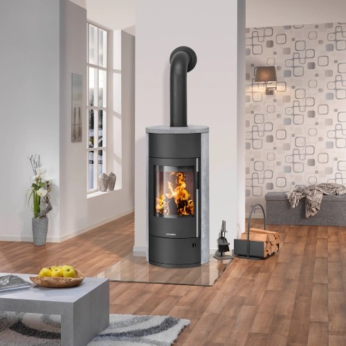 Voorbeeld: Houtkachel Oranier Polar Neo Vantage W+ | 6,5 kW warmteopslag kachel