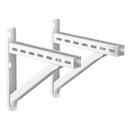 Muursteunen en dwarsbalken type I 350 mm - dubbelwandig - Jeremias DW-WHITE