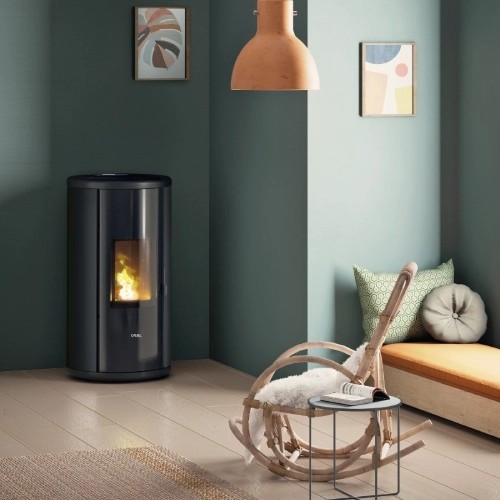 Voorbeeld: Pelletkachel Cadel Sound 5 Ps 5,5 kW