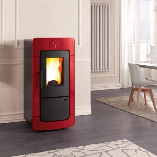 Voorbeeld: Pelletkachel La Nordica Extraflame Diadema Idro Evo 28 kW watervoerend