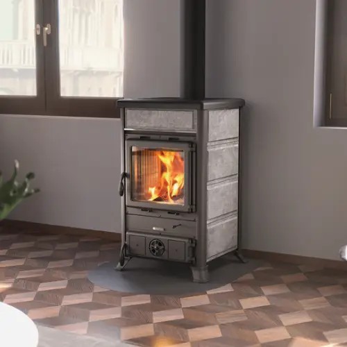 Voorbeeld: Houtkachel La Nordica Rossella R1 5.0 Petra 9 kW