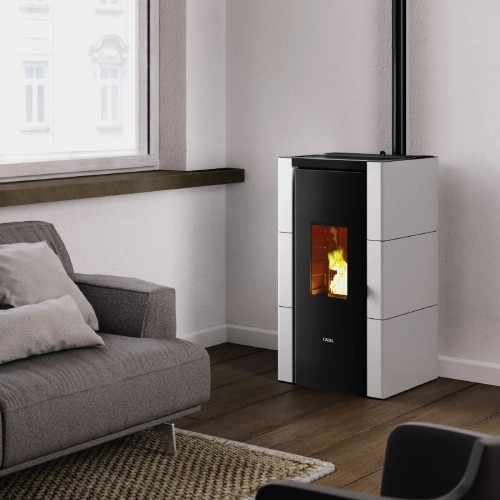 Voorbeeld: Pelletkachel Cadel Cristal 7 Up 7 kW