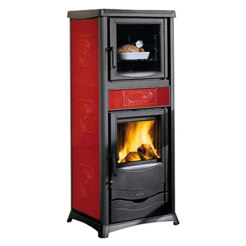 Houtkachel La Nordica TermoRossella Plus Forno DSA 4.0 | 11,1 kW watervoerend met bakoven