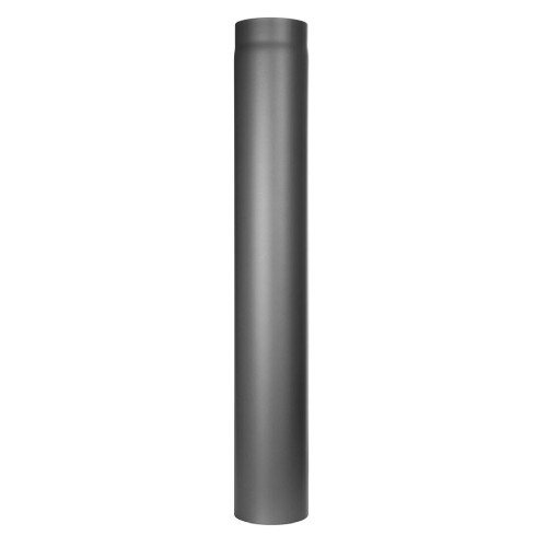 Kachelpijp - Lengte element 1000 mm - grijs - Tecnovis Tec-Stahl