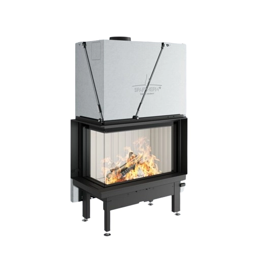 Inbouwhaard Spartherm Premium V-2L-80h 10,5 kW hoekhaard, schuifdeur