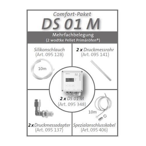 Accessoires voor pelletkachels Wodtke - DS 01 M Comfort Pakket - Meervoudige bezetting