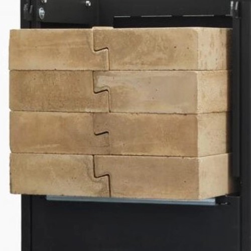 Kachel toebehoor Novaline - Opbergblok voor Maestro AMS van vuurvast beton (80 kg)