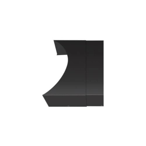 Kachel toebehoor Oranier - AquaCover telescopisch verlengstuk voor Arena Aqua staal zwart