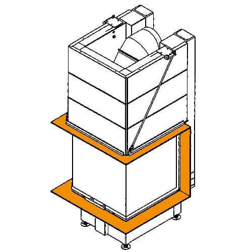 Kachel toebehoor Spartherm - Frame voor Arte 3RL-80h