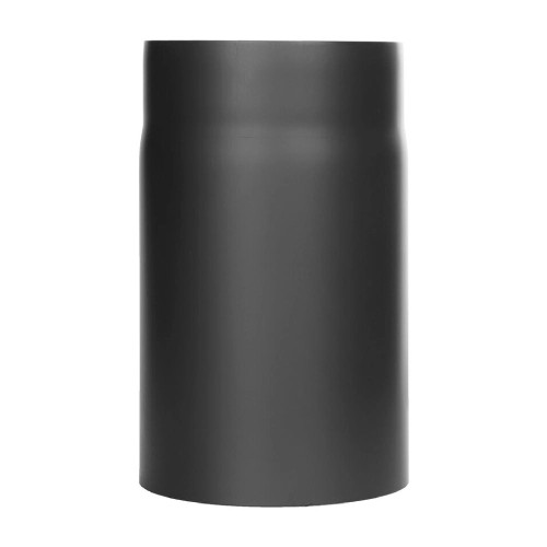 Kachelpijp - Lengte element 250 mm - zwart - Tecnovis Tec-Stahl