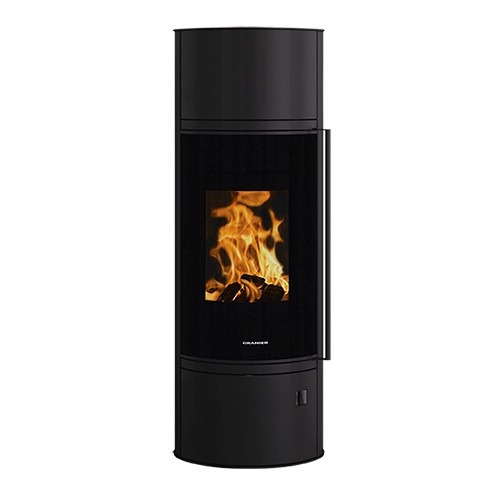 Houtkachel Oranier Arena W+ 2.0 pureBLACK 7 kW