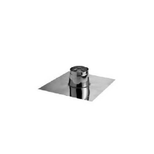 Dakdoorvoer 16° - 25° met Wakaflex schort - dubbelwandig - Schiedel ICS