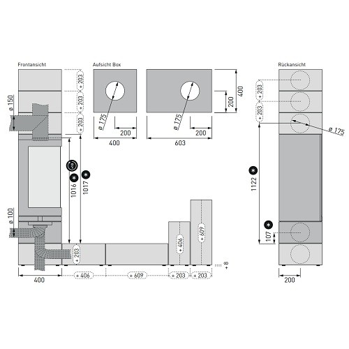 Voorbeeld: Houtkachel Skantherm Brennkammer Elements 2.0 6kW