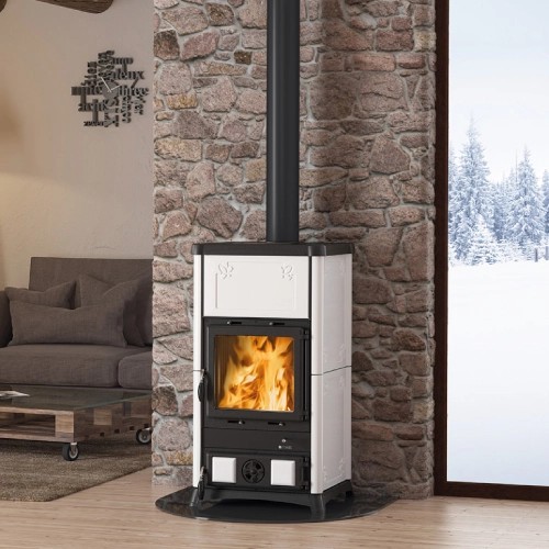 Voorbeeld: Houtkachel La Nordica Fedora 8,3 kW