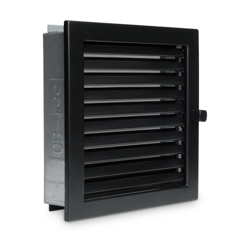 Warme Lucht ventilatierooster opbouw - CB-tec