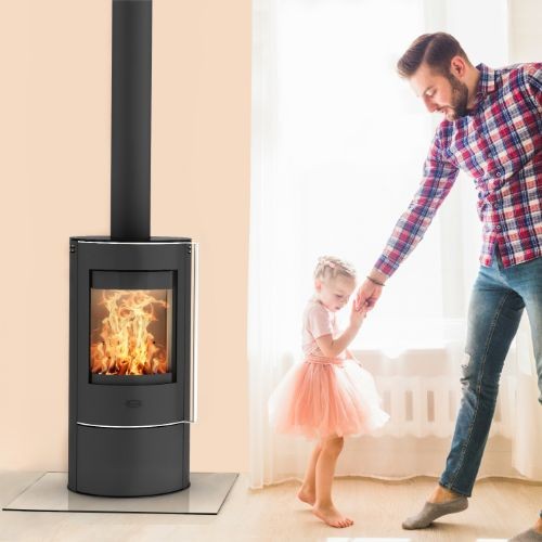 Voorbeeld: Houtkachel Fireplace Angerona Glas 5 kW