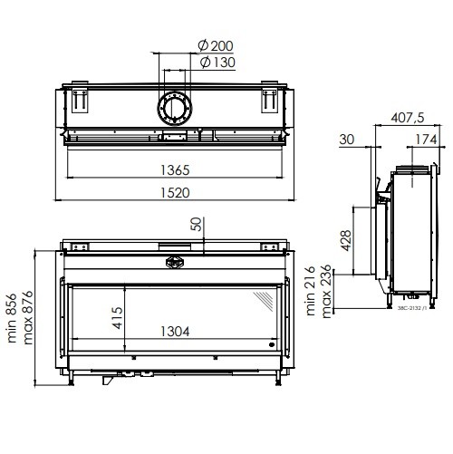 Voorbeeld: Gashaard DRU Metro 130XT-41 RCH