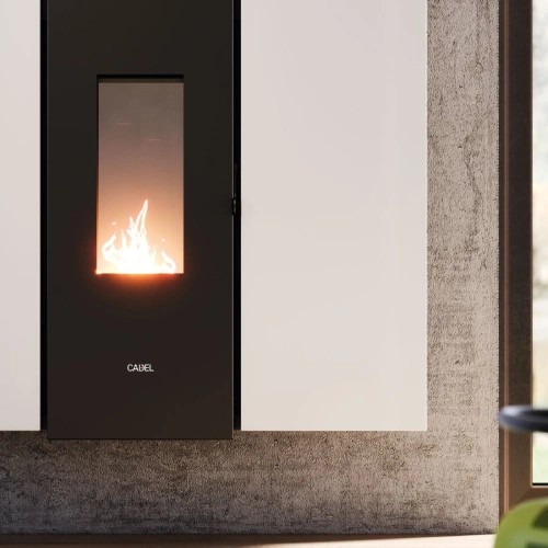 Voorbeeld: Pelletkachel Cadel Wall Plus 10 | 10 kW