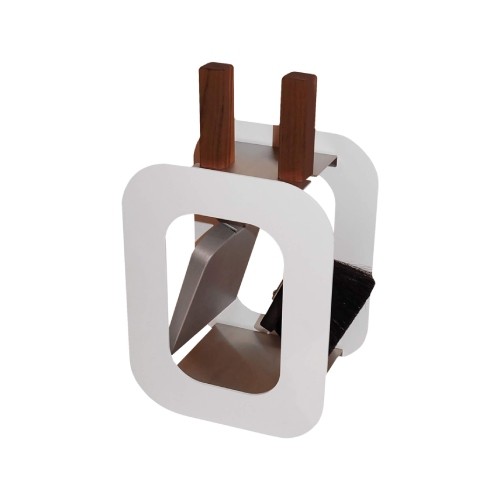 Kaminbesteck Lienbacher Cube 2-teilig, Weiß