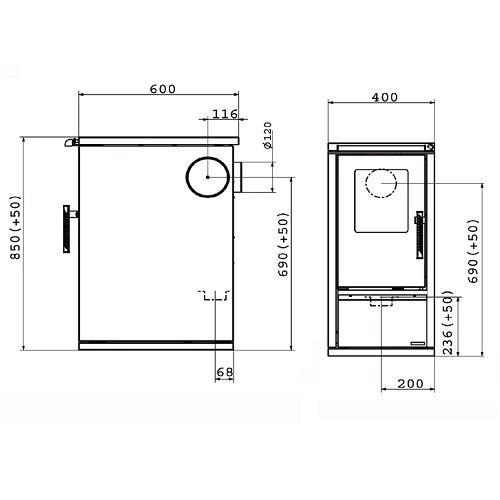 Voorbeeld: Kookkachel Wamsler W1-40 | 6 kW