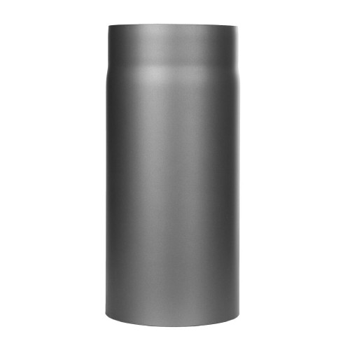 Kachelpijp - Lengte element 330 mm - grijs - Tecnovis Tec-Stahl