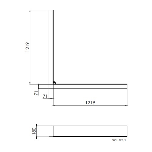 Gashaard toebehoor DRU - Ondersteunend frame voor Metro 100XT/2-41 RCH