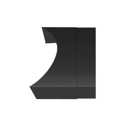 Kachel toebehoor Oranier -AquaCover telescopisch verlengstuk voor Arena Aqua staal zwart