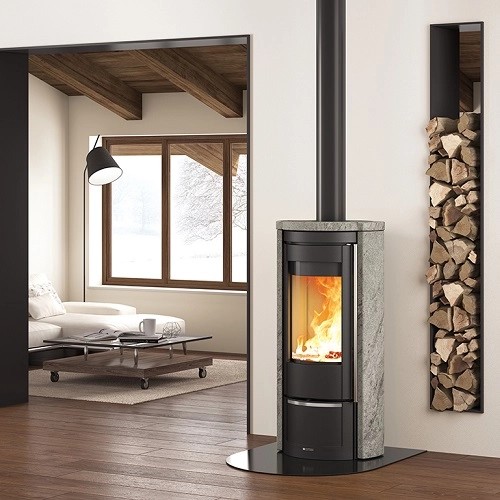 Voorbeeld: Houtkachel La Nordica Liù - Pietra 7,5 kW