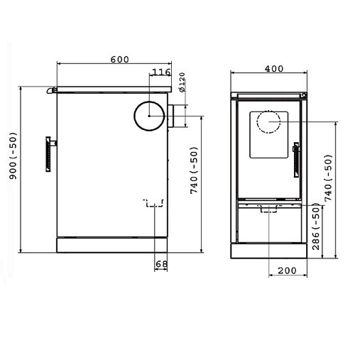 Voorbeeld: Kookkachel Wamsler W1-40 | 6 kW